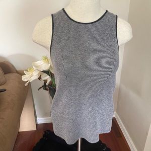 Olive and Oak Ribbed Tank